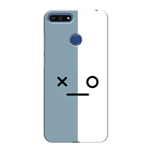 Чехол с рисунком «Серо-белый» для Huawei Honor 7A Pro Чехол с рисунком «Серо-белый» для Huawei Honor 7A Pro