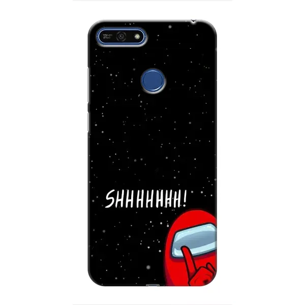 Чехол с рисунком «SHHHHH» для Huawei Honor 7A Pro Чехол с рисунком «SHHHHH» для Huawei Honor 7A Pro