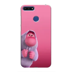 Чехол Головоломка для Huawei Honor 7A Pro - (AlphaPrint) (Стыд)