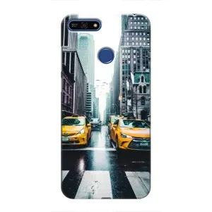 Силіконовий бампер (Працівники) на Huawei Honor 7A Pro (Таксі)