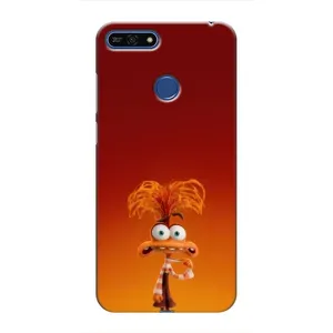 Чехол Головоломка для Huawei Honor 7A Pro - (AlphaPrint) (Тревожность)