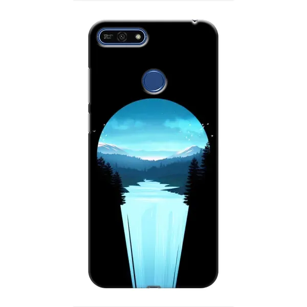 Чехол с рисунком «Синий Водопад» для Huawei Honor 7A Pro Чехол с рисунком «Синий Водопад» для Huawei Honor 7A Pro