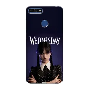 Чехлы с принтом Уэнсдей на Huawei Honor 7A Pro (Wednesdey)