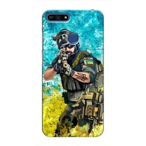 ЗСУ Чехлы (TPU) для Huawei Honor 7A Pro (ЗСУ Воин)