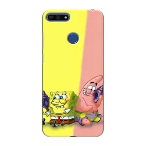 Чехлы с Патриком на Huawei Honor 7A Pro (Звонок)