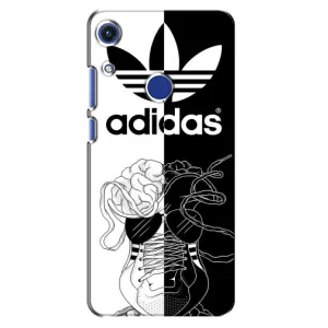 Чехол в стиле "Адидас" для Хуавей Хонор 8А (Adidas шнурки)