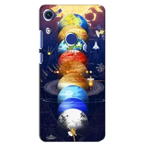 Чехол (ТПУ) с планетами на Huawei Honor 8A (Арт планети)