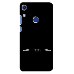 Силіконовий бампер з картинкою машини на Huawei Honor 8A (Сілует Audi)