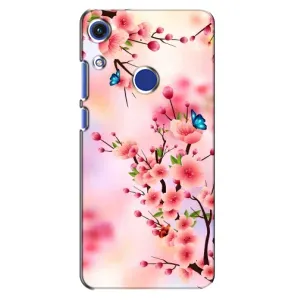 Чехол с принтом САКУРЫ на Huawei Honor 8A (Бабочки на сакуре)