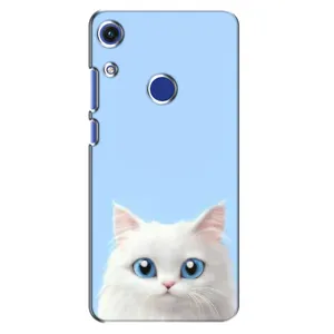 Чохол на тематику: Коти для Huawei Honor 8A (Білий кіт)