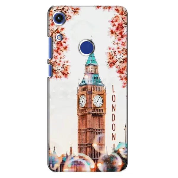 Чехол с рисунком «Часы Лондон» для Huawei Honor 8A Чехол с рисунком «Часы Лондон» для Huawei Honor 8A