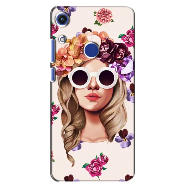 Чехол с рисунком «Девушка в очках» для Huawei Honor 8A Чехол с рисунком «Девушка в очках» для Huawei Honor 8A