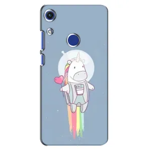 Чохол Unicorn на Huawei Honor 8A (Єдинорог космонавт)