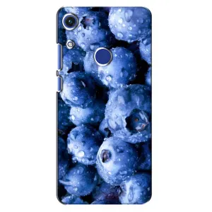 Чехол с изображением  вкусной еды для Huawei Honor 8A (Голубика)