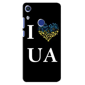 Силиконовый Чехол на Huawei Honor 8A (Я-Украина) (I Love UA)