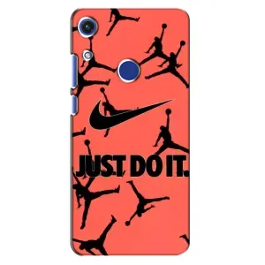 Силіконовый Чохол Nike Air Jordan на Хуавей Хонор 8А (Just Do It)
