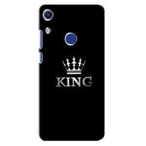 Чехол (Корона на чёрном фоне) для Хуавей Хонор 8А (KING)