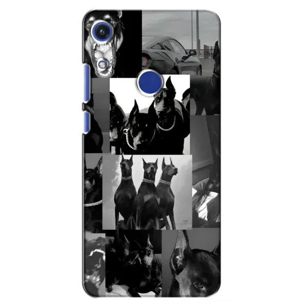 Чохол з малюнком «Колаж Доберман» для Huawei Honor 8A Чохол з малюнком «Колаж Доберман» для Huawei Honor 8A
