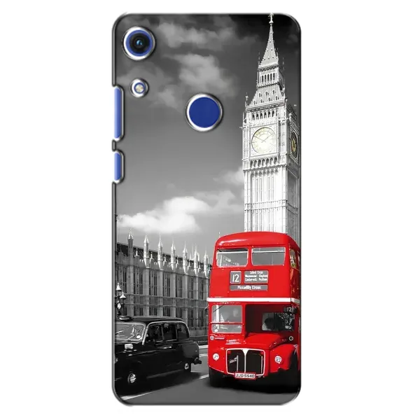 Чехол с рисунком «Красный автобус» для Huawei Honor 8A Чехол с рисунком «Красный автобус» для Huawei Honor 8A