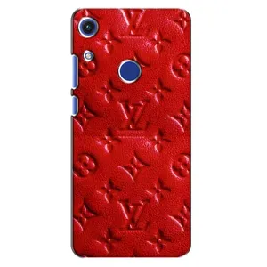 Текстурний Чохол Louis Vuitton для Хуавей Хонор 8А (Червоний ЛВ)