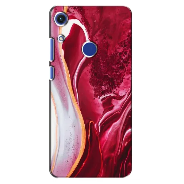 Чехол с рисунком «Красный мрамор» для Huawei Honor 8A Чехол с рисунком «Красный мрамор» для Huawei Honor 8A