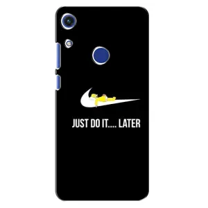 Силиконовый Чехол на Huawei Honor 8A с картинкой Nike (Later)