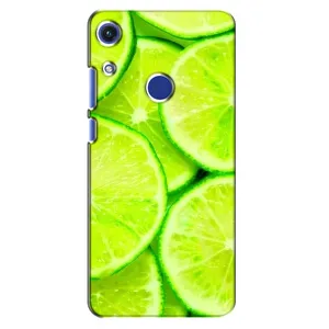 Чехол с изображением  вкусной еды для Huawei Honor 8A (Лайм)
