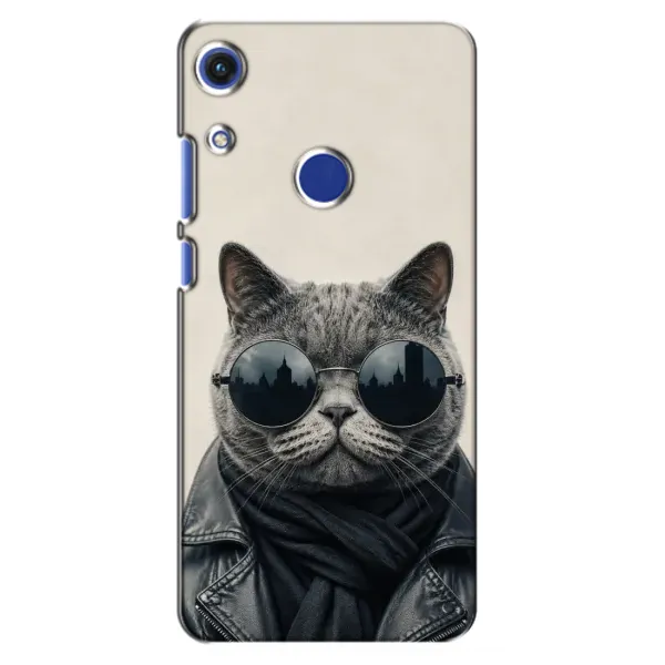 Чохол з малюнком «Модний кіт» для Huawei Honor 8A Чохол з малюнком «Модний кіт» для Huawei Honor 8A