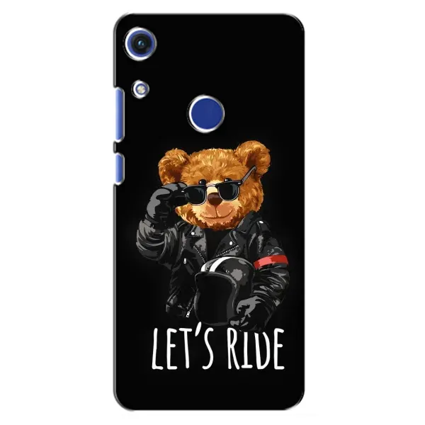 Чехол с рисунком «Модный Мишка» для Huawei Honor 8A Чехол с рисунком «Модный Мишка» для Huawei Honor 8A
