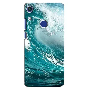 Летний Чехол на Huawei Honor 8A (Морская волна)