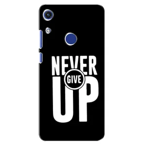 Силиконовый Чехол на Huawei Honor 8A с картинкой Nike (Never Give UP)