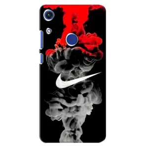Силиконовый Чехол на Huawei Honor 8A с картинкой Nike (Nike дым)