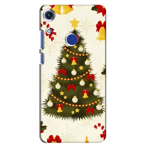 Чехол с рисунком «Новогодний принт» для Huawei Honor 8A Чехол с рисунком «Новогодний принт» для Huawei Honor 8A