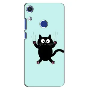 Силіконовий чохол з котиком для Huawei Honor 8A (Падаючий кіт)