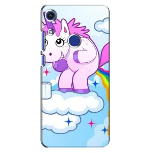 Чохол Unicorn на Huawei Honor 8A (Веселка Єдиноріга)