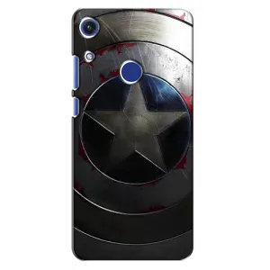 Чохол с Щітом Капітана Америки на Huawei Honor 8A (Ретро Щит Капітана)
