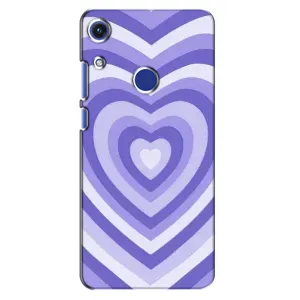 Чохли з тематикою "Маленькі Сердчеки" на Huawei Honor 8A (Серце фіолет)