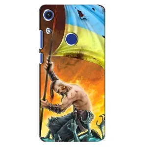 Чехол с картинкой (Патриотический КОЗАК) на Huawei Honor 8A (Сильный Козак)