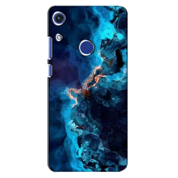 Чехол с рисунком «Синий мрамор» для Huawei Honor 8A Чехол с рисунком «Синий мрамор» для Huawei Honor 8A