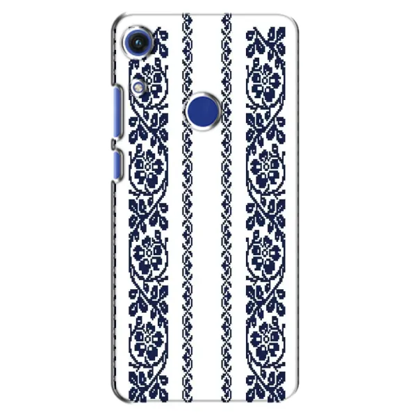 Чехол с рисунком «Синяя вышиванка» для Huawei Honor 8A Чехол с рисунком «Синяя вышиванка» для Huawei Honor 8A