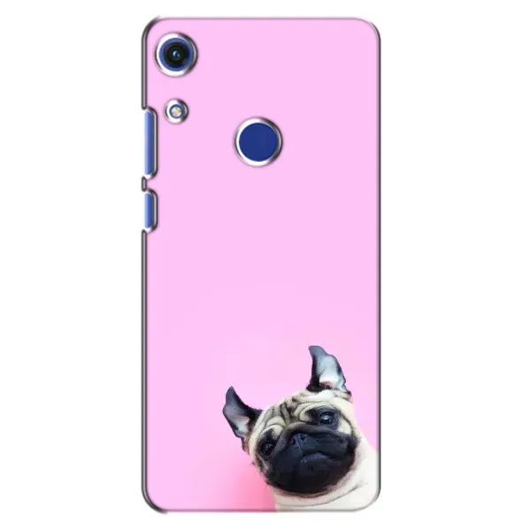 Чехол с рисунком «Собака на розовом» для Huawei Honor 8A Чехол с рисунком «Собака на розовом» для Huawei Honor 8A