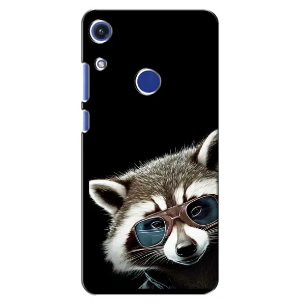 Чехол с рисунком «Стильный Енот» для Huawei Honor 8A Чехол с рисунком «Стильный Енот» для Huawei Honor 8A