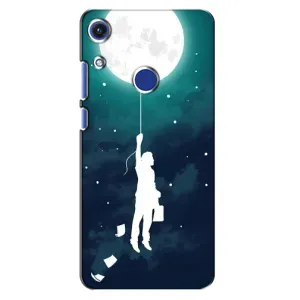 Чехол (ТПУ) с планетами на Huawei Honor 8A (To The moon)