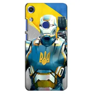 Силиконовый Чехол на Huawei Honor 8A (Я-Украина) (Украинский робокоп)