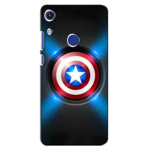 Чохол с Щітом Капітана Америки на Huawei Honor 8A (Яскраий Щит Капітана)