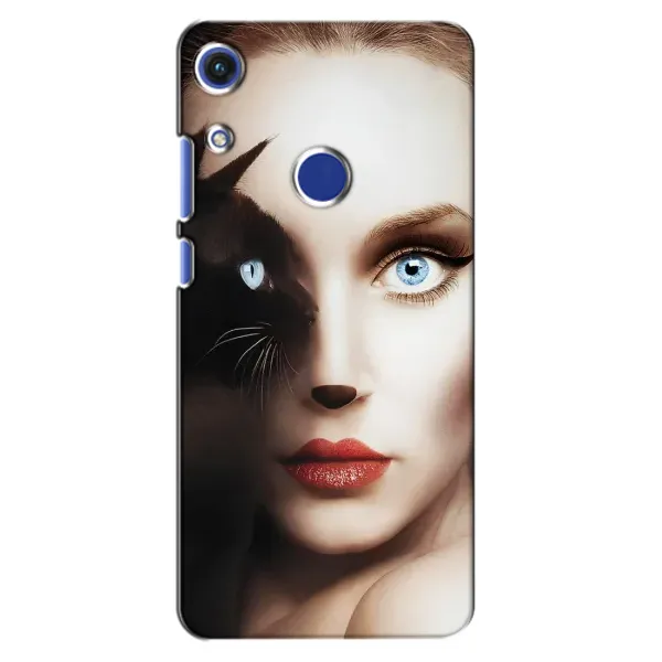 Чехол с рисунком «Женщина кошка» для Huawei Honor 8A Чехол с рисунком «Женщина кошка» для Huawei Honor 8A