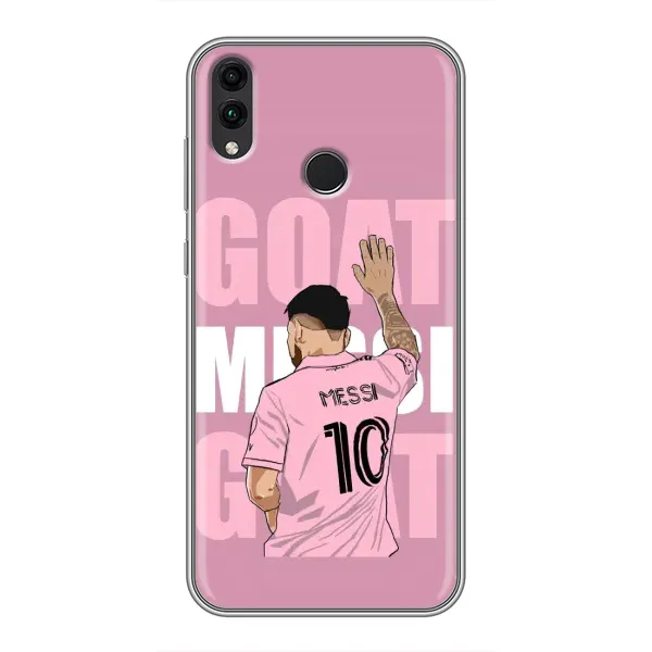Чехол с рисунком «GOAT MESSI» для Huawei Honor 8X Чехол с рисунком «GOAT MESSI» для Huawei Honor 8X