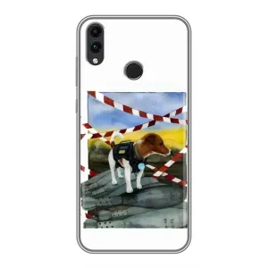 Чехол с принтом Собаки Патрон для Huawei Honor 8X (Храбрый Патрон)