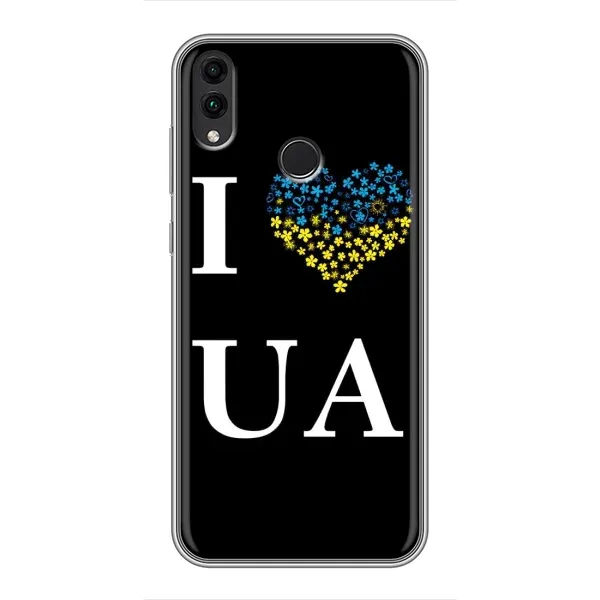 Чехол с рисунком «I Love UA» для Huawei Honor 8X Чехол с рисунком «I Love UA» для Huawei Honor 8X