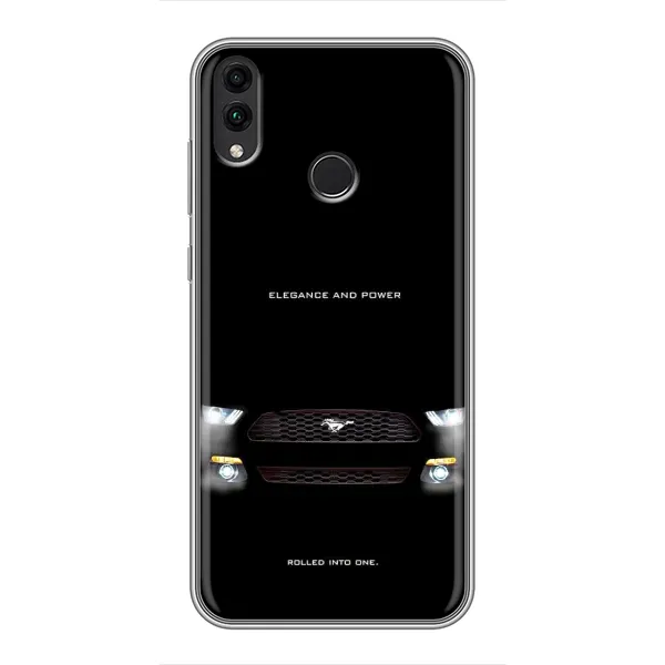 Чехол с рисунком «Черный Land Rover» для Huawei Honor 8X